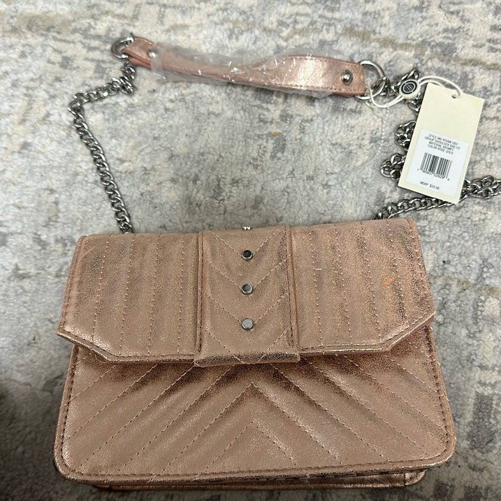 Small clutch/ shoulder hand bag